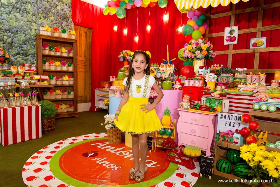 Aniversário de 7 anos Antônia