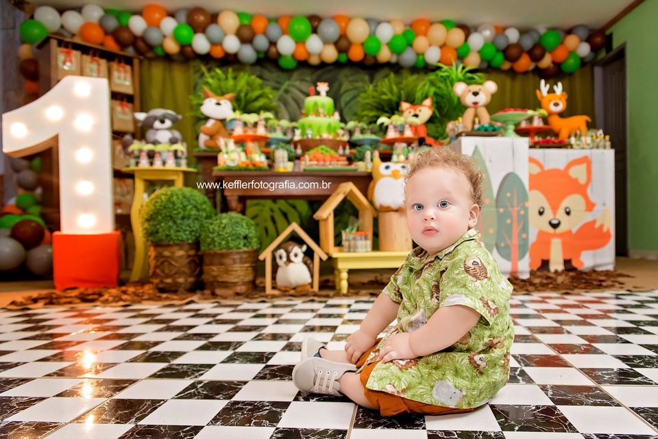 Aniversário de 1 ano Gustavo