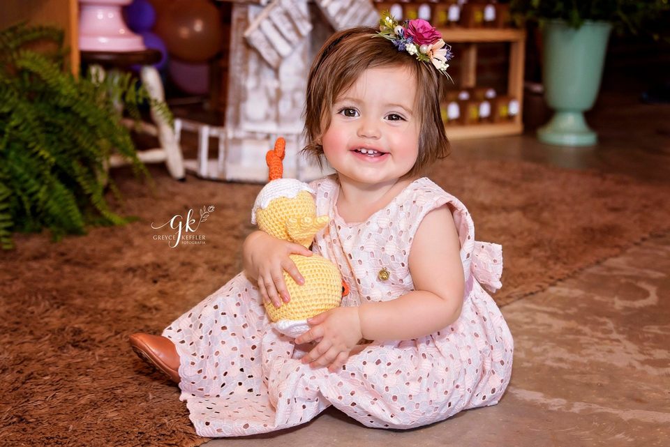 Aniversário de 1 ano Isis