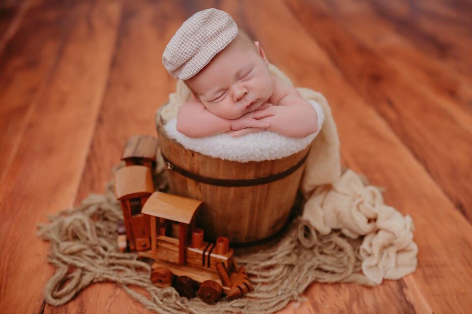 Newborn Bernardo 18 dias