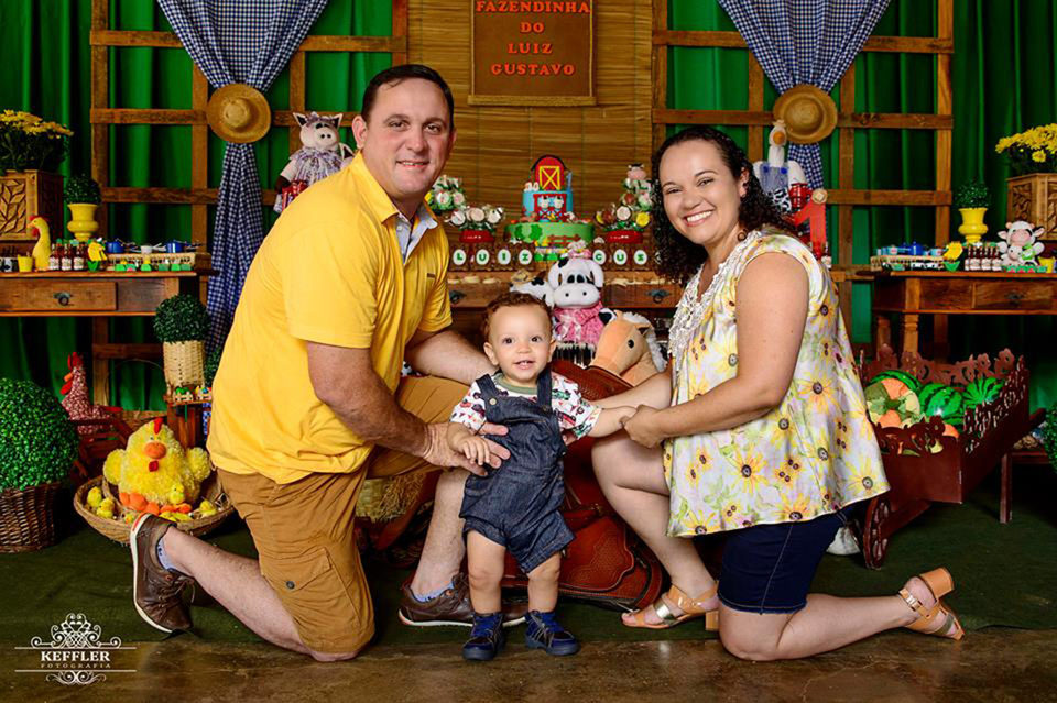 Aniversário de 1 ano - Luiz Gustavo