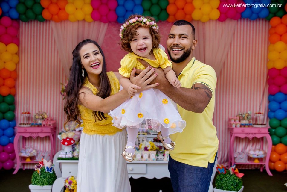 Aniversário de 1 ano Antonia